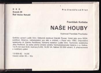 František Kotlaba: Naše houby