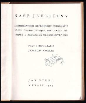 Jaroslav Nauman: Naše jehličiny