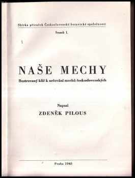 Zdeněk Pilous: Naše mechy