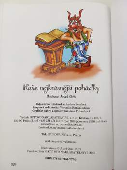 Josef Quis: Naše nejkrásnější pohádky