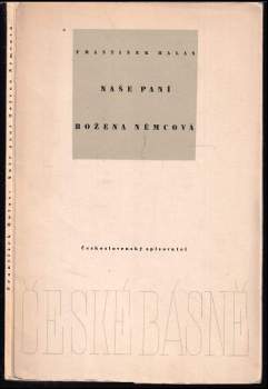 Naše paní Božena Němcová