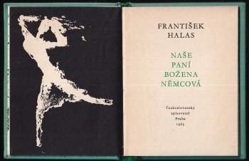 František Halas: Naše paní Božena Němcová