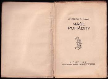 Jindřich Šimon Baar: Naše pohádky