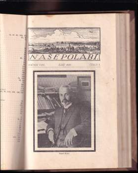 Naše Polabí čísla 1 - 10 ročníky IV, V, VI, VII, VIII ( CHYBÍ roč. IV č. 9, roč. VI č. 3 a 5, roč. VIII č. 2 a 9) + ročník XI pouze čísla 1, 5, 6, 7