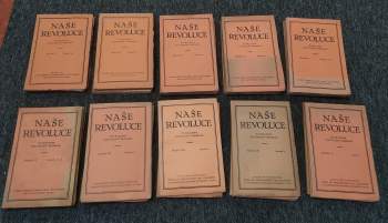Naše revoluce - ročníky I. - X. - KOMPLETNÍCH 10 ROČNÍKŮ