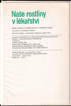 Jaroslav Korbelář: Naše rostliny v lékařství
