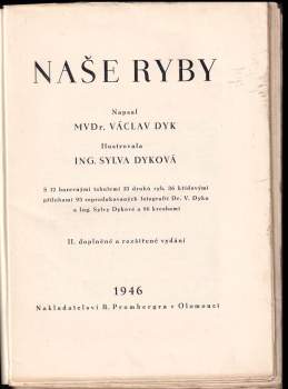 Václav Dyk: Naše ryby