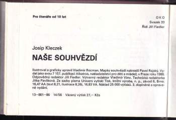 Josip Kleczek: Naše souhvězdí