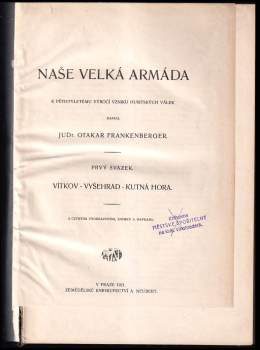 Otakar Frankenberger: Naše velká armáda
