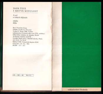 Naše živá i mrtvá minulost