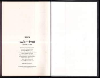 Donato Carrisi: Našeptávač