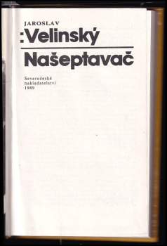 Jaroslav Velinský: Našeptavač