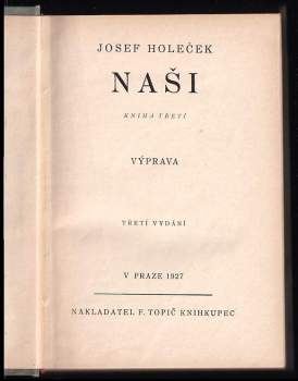 Josef Holeček: Naši