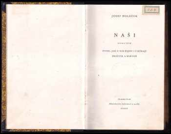 Josef Holeček: Naši