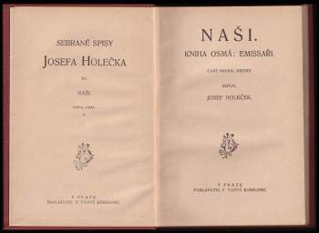 Josef Holeček: Naši. Kniha osmá, Emisaři. Část druhá, Křtiny