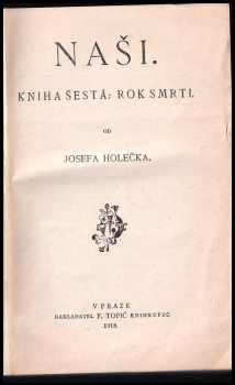 Josef Holeček: Naši