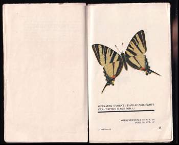 Bohumil Starý: Naši motýli