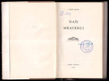 Josef Sadil: Naši mravenci