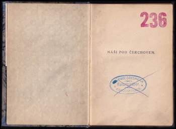 Jan František Hruška: Náši pod Čerchovem