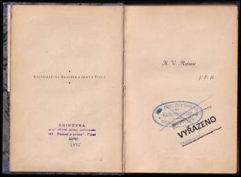 Jan František Hruška: Náši pod Čerchovem