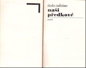 Italo Calvino: Naši předkové