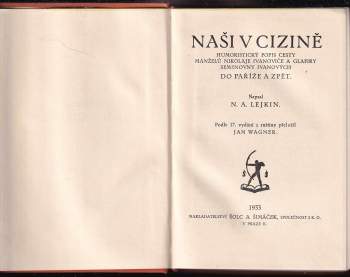 Nikolaj Aleksandrovič Lejkin: Naši v cizině