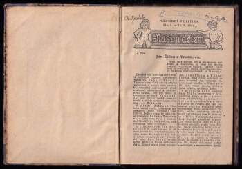 Jan Vavřík: Našim dětem - příloha - čísla 1 - 44 - 12.10.1924 - 30.8.2025