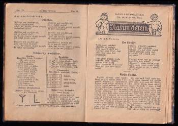 Jan Vavřík: Našim dětem - příloha - čísla 1 - 44 - 12.10.1924 - 30.8.2025