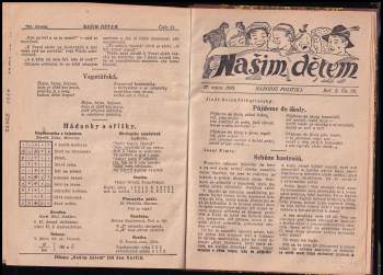 Našim dětem Roč. X čísla 1-52