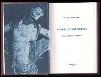 Tomáš Kempenský: Následování Krista