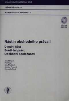 Nástin obchodního práva I