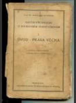 Úvod - práva věcná