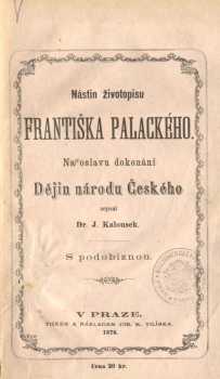 Nástin životopisu Františka Palackého