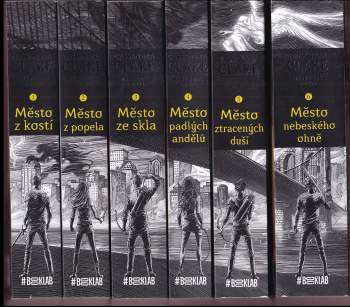 Cassandra Clare: Nástroje smrti- 1 Město z kostí, 2 Město z popela, 3 Město ze skla , 4 Město padlých andělů , 5 Město ztracených duší , 6 Město nebeského ohně