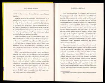 Martin E. P Seligman: Naučený optimismus