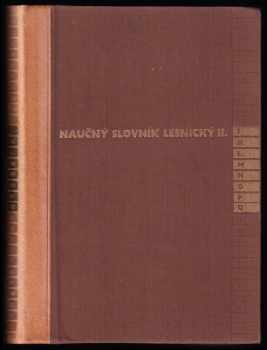 Naučný slovník lesnický 1 - 3 KOMPLET