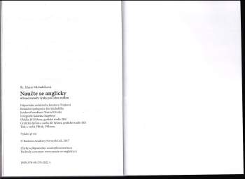 Marie Michaličková: Naučte se anglicky