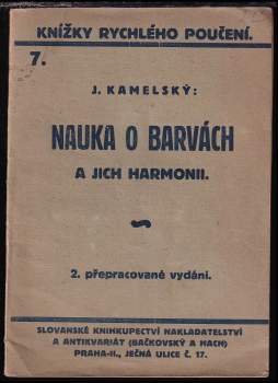 Nauka o barvách a jich harmonii