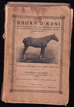 Antonín Lechner: Nauka o koni