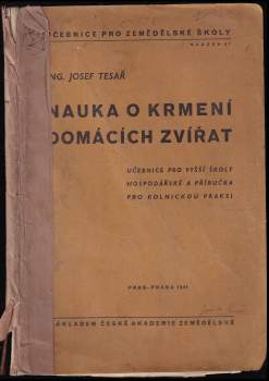 Nauka o krmení domácích zvířat