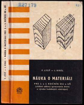 Náuka o materiáli pre 2. a 3. ročník OU a UŠ