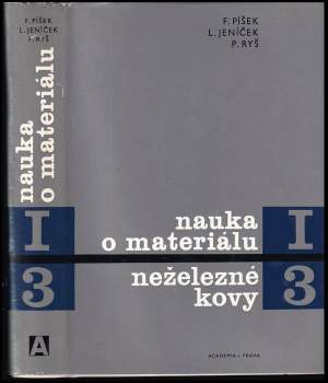 Nauka o materiálu I - Nauka o kovech - Neželezné kovy 3