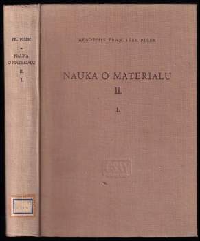 Nauka o materiálu II