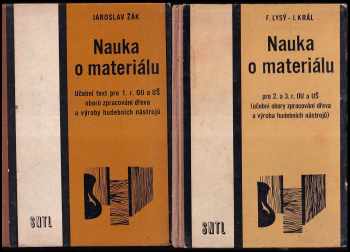 Nauka o materiálu pro 1. ročník odborných učilišť a učňovských škol