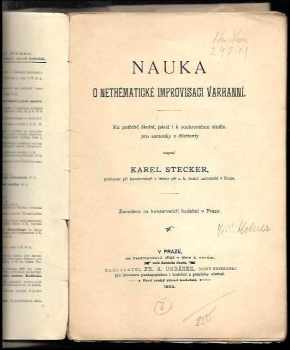 Nauka o nethématické improvisaci varhanní