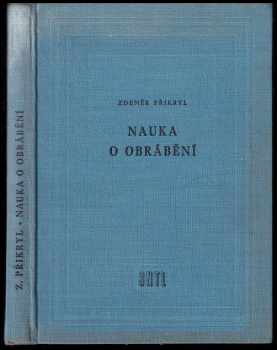Nauka o obrábění