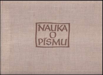 Oldřich Menhart: Nauka o písmu