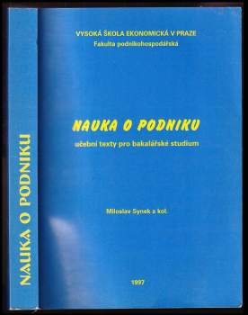 Nauka o podniku