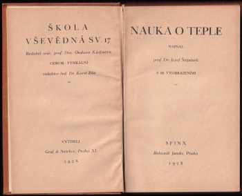 Josef Štěpánek: Nauka o teple