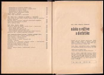 Přemysl Doberský: Nauka o výživě a dietetike